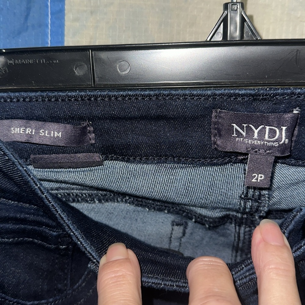 NYDJ Dark Blue  Skinny Jeans Sleek and Stylish - Picture 3 of 3
